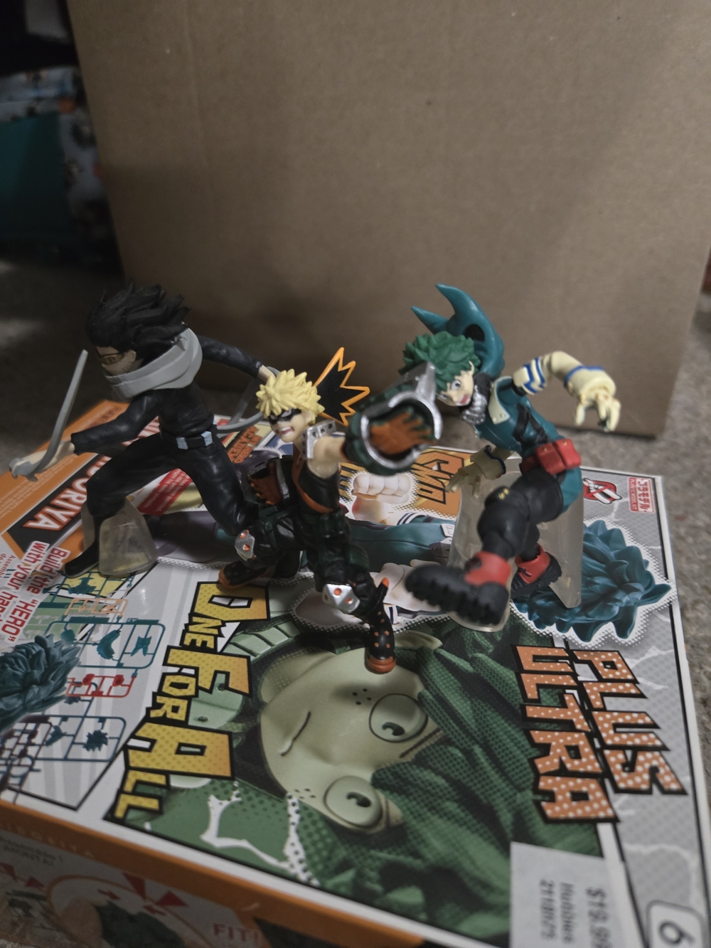 My Hero Academia Chibi Figure Set – Green, Yellow & Gray Characters - Picture 10 of 12